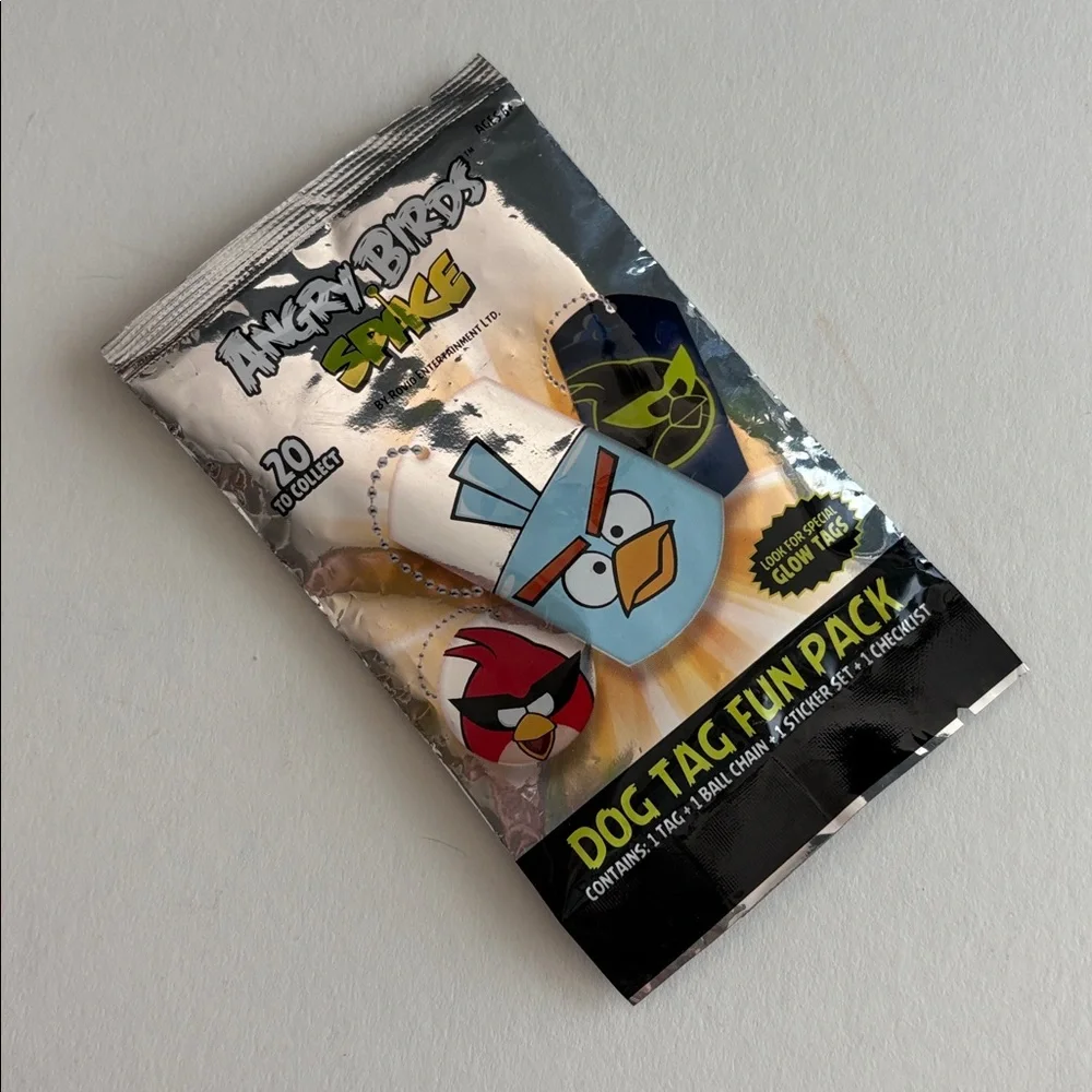 2009-2012 Space Dog Tag Fun Pack - angry birds